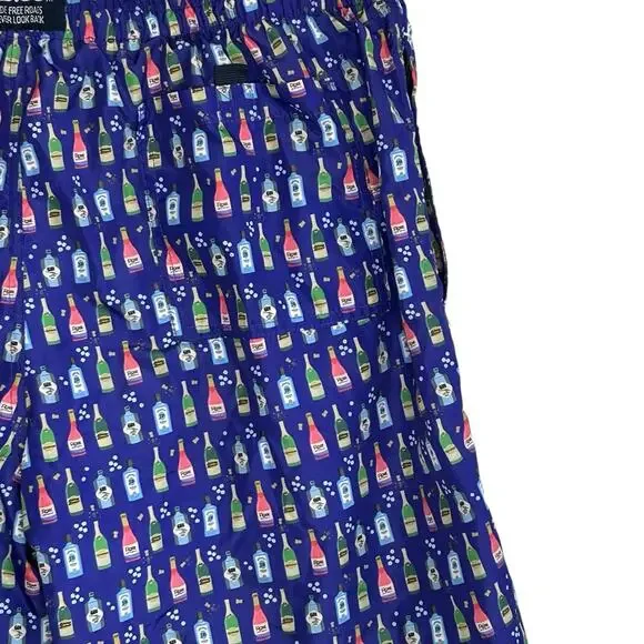 Johnny Brasco Cocktail Swim‎ Shorts Trunks Happy Hour Mens Large Party Vegas - Picture 7 of 12